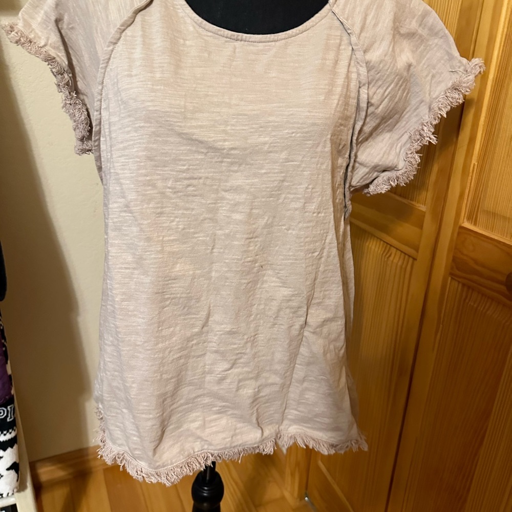 “Umgee” Short Sleeve Top